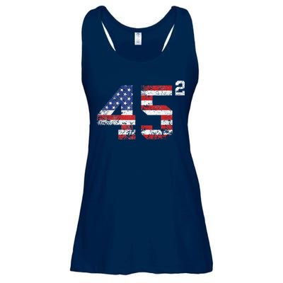 45 Squared Trump 2024 Ladies Essential Flowy Tank
