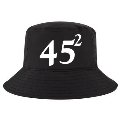 45 Squared Trump 2024 Second Term Cool Comfort Performance Bucket Hat