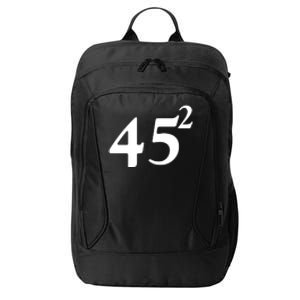 45 Squared Trump 2024 Second Term City Backpack