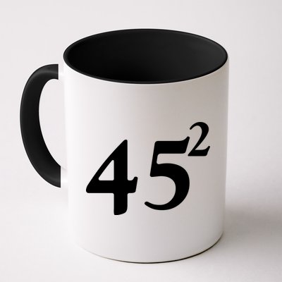 45 Squared Trump 2024 Second Term Mug