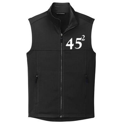 45 Squared Trump 2024 Second Term Collective Smooth Fleece Vest