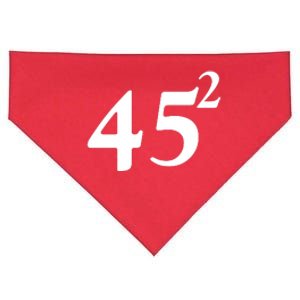 45 Squared Trump 2024 Second Term USA-Made Doggie Bandana