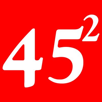 45 Squared Trump 2024 Second Term T-Shirt