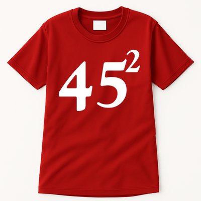 45 Squared Trump 2024 Second Term Tall T-Shirt