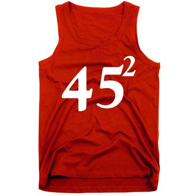 45 Squared Trump 2024 Second Term Tank Top