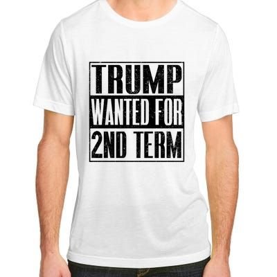 45 Squared Trump Wanted For Second Term 2024 Pro Trump Adult ChromaSoft Performance T-Shirt