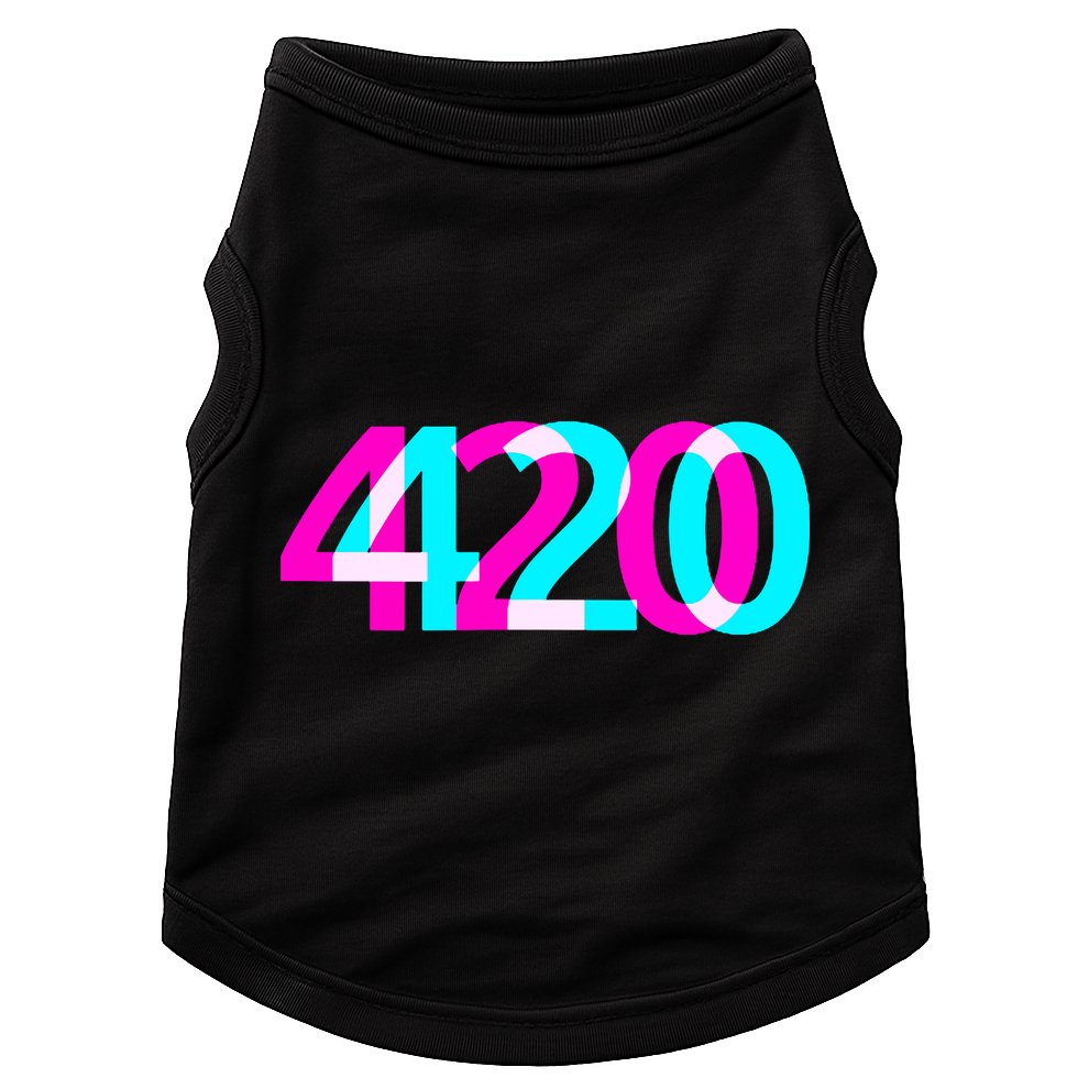 420 Stoner Weed Cannabis Marijuana Kush Joint Doggie Tank