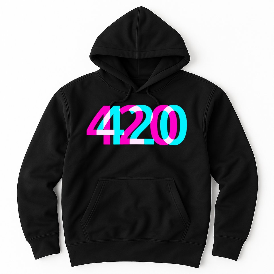 420 Stoner Weed Cannabis Marijuana Kush Joint Hoodie