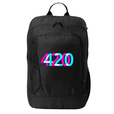 420 Stoner Weed Cannabis Marijuana Kush Joint City Backpack