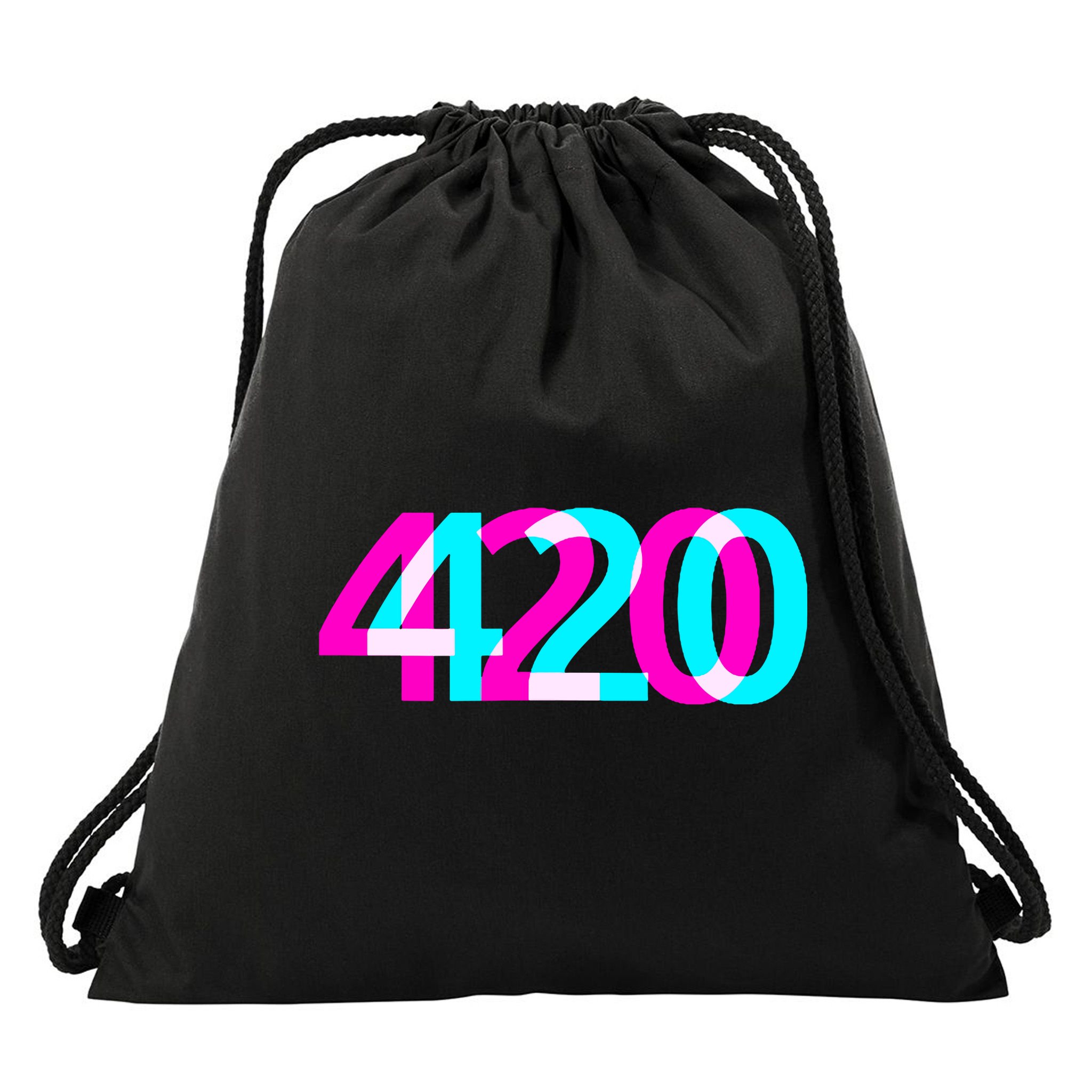 420 Stoner Weed Cannabis Marijuana Kush Joint Drawstring Bag