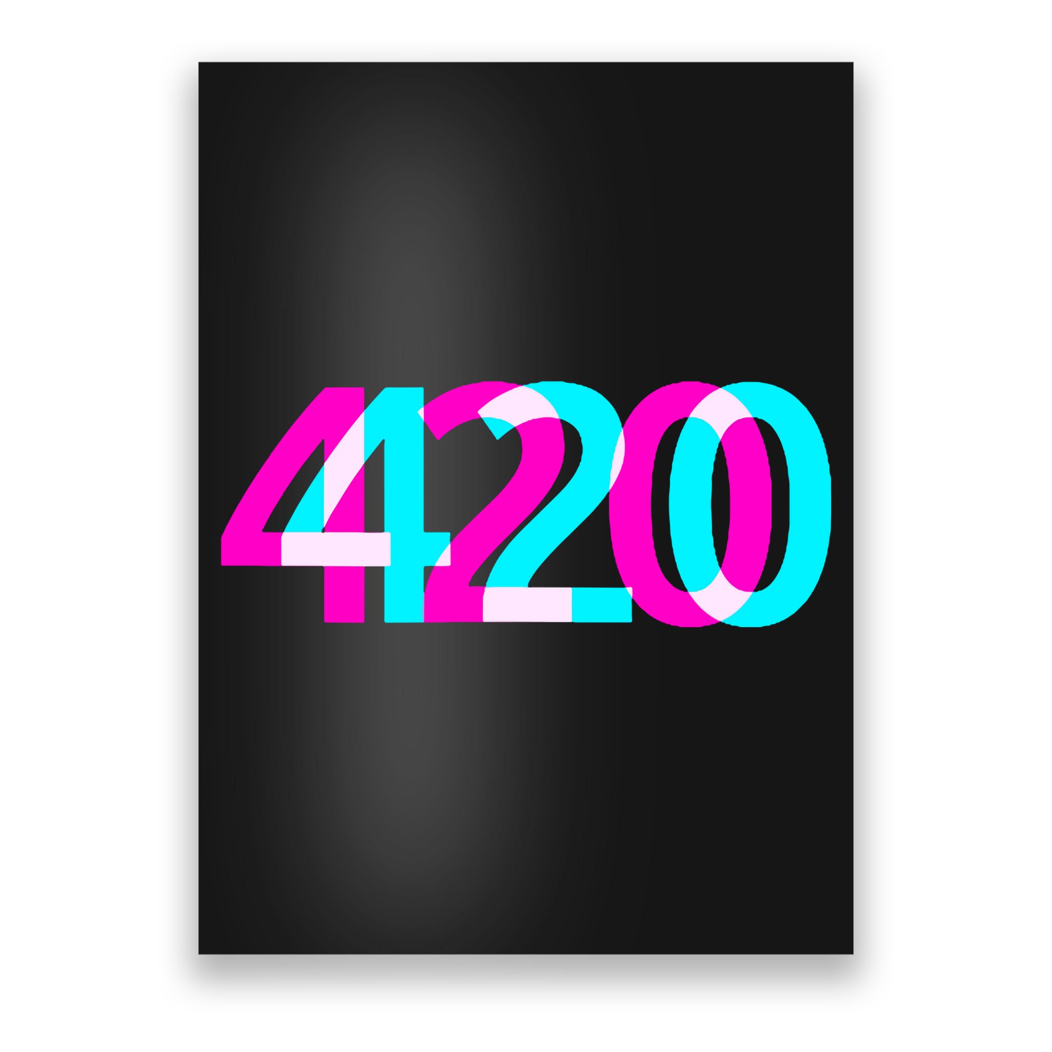 420 Stoner Weed Cannabis Marijuana Kush Joint Poster