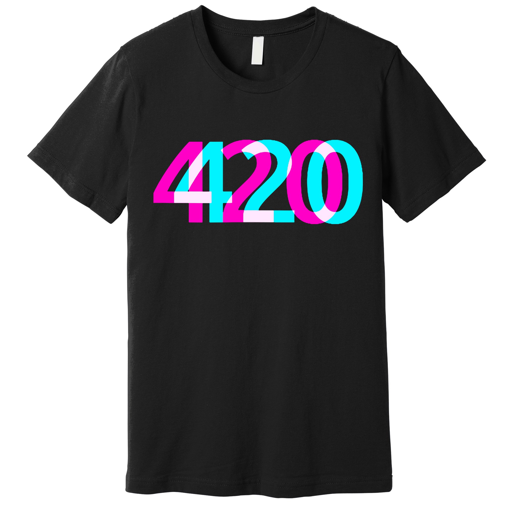 420 Stoner Weed Cannabis Marijuana Kush Joint Premium T-Shirt