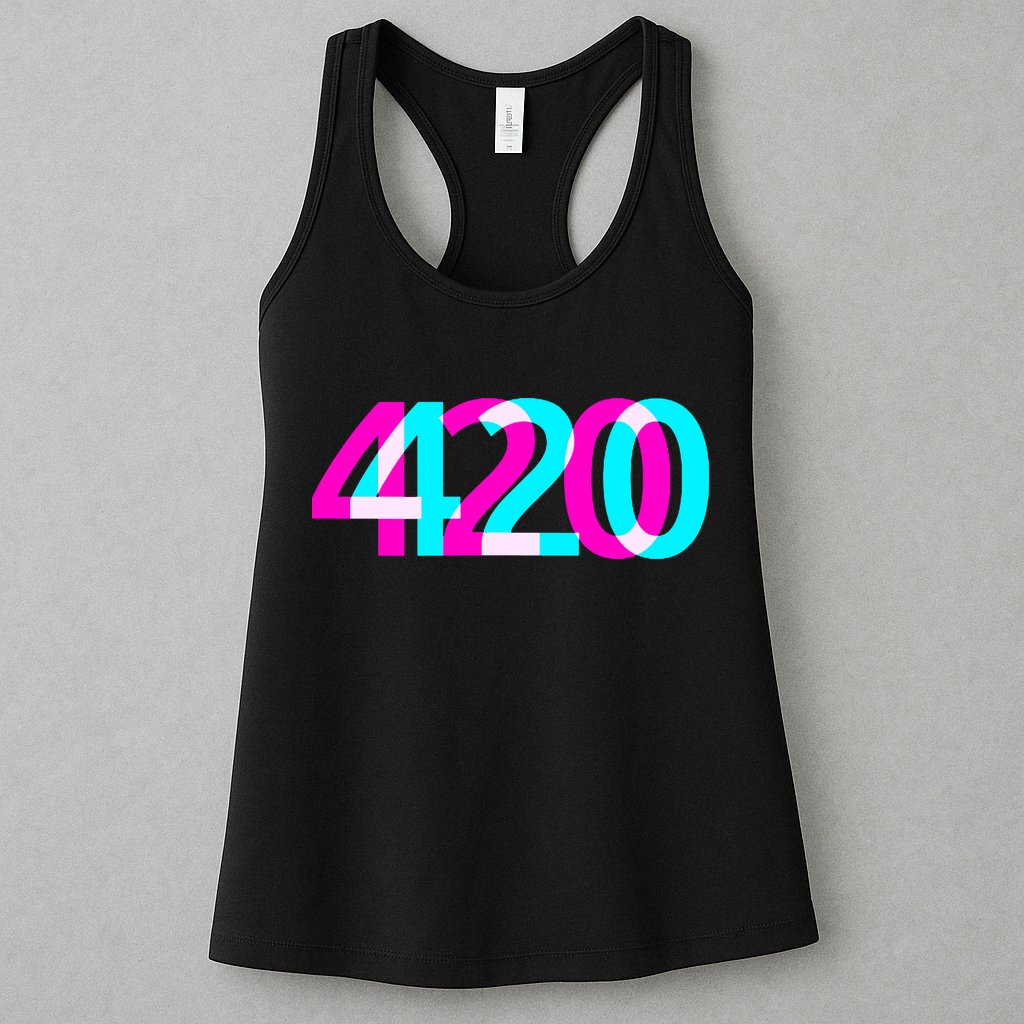 420 Stoner Weed Cannabis Marijuana Kush Joint Womens Tank Top