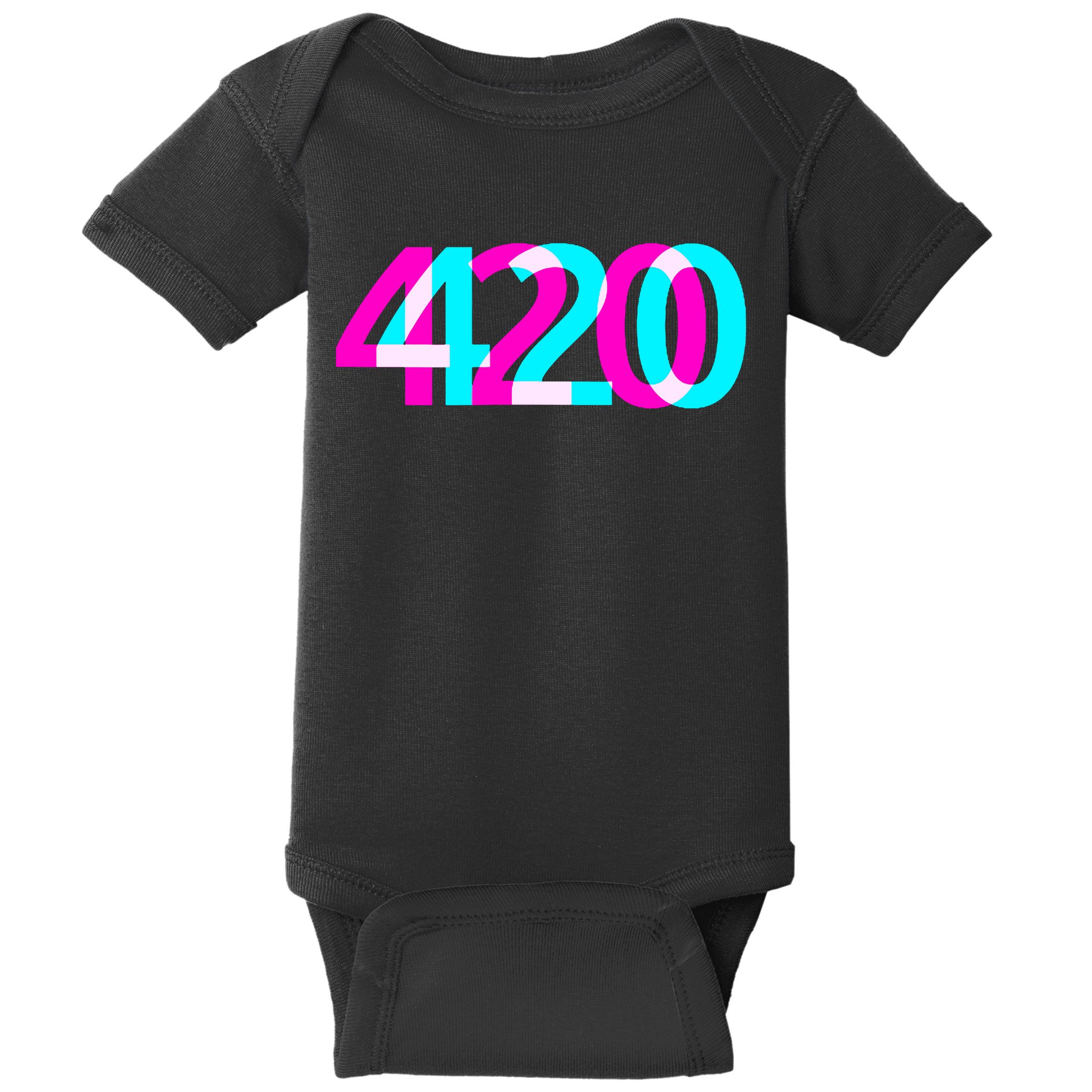 420 Stoner Weed Cannabis Marijuana Kush Joint Baby Bodysuit