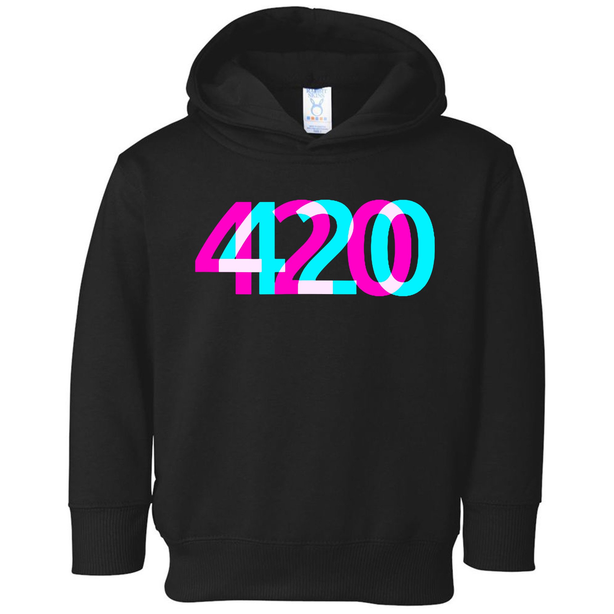 420 Stoner Weed Cannabis Marijuana Kush Joint Toddler Hoodie