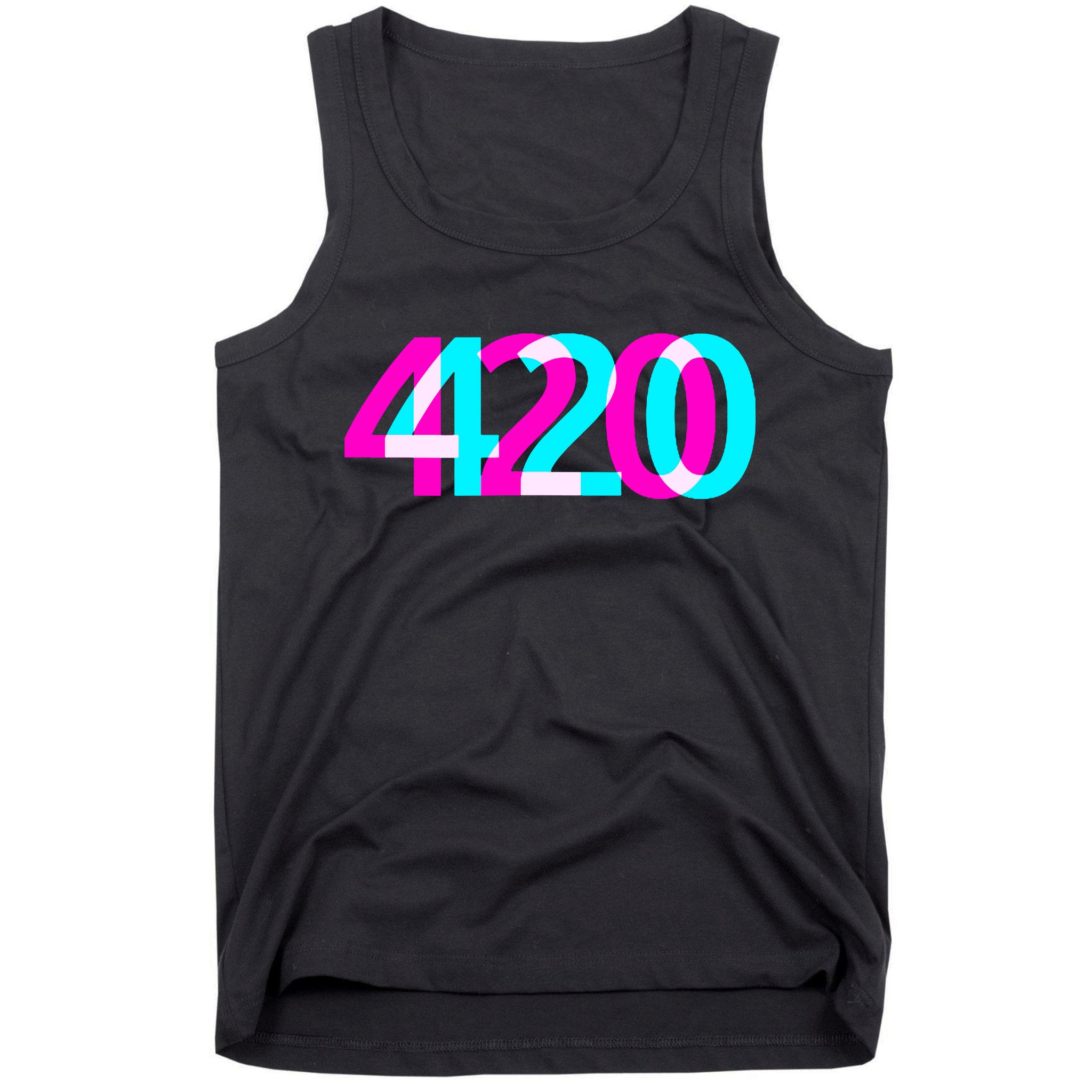 420 Stoner Weed Cannabis Marijuana Kush Joint Tank Top