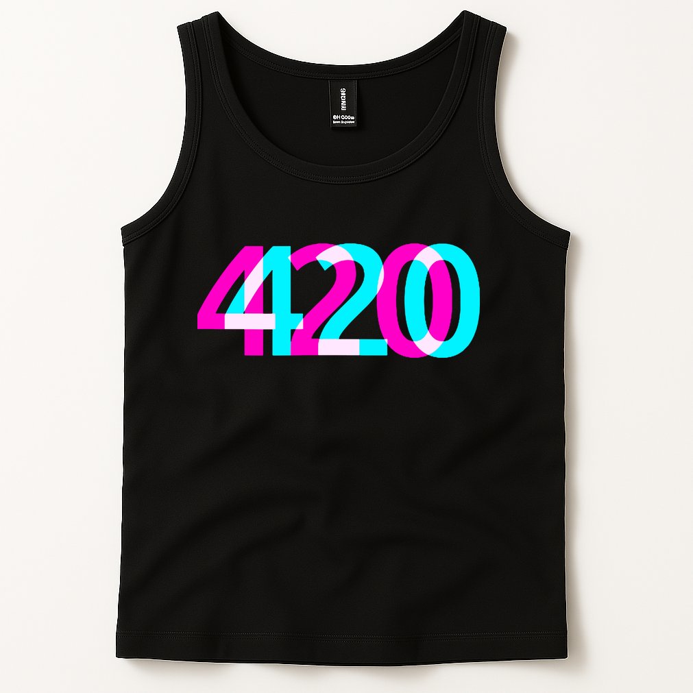 420 Stoner Weed Cannabis Marijuana Kush Joint Tank Top