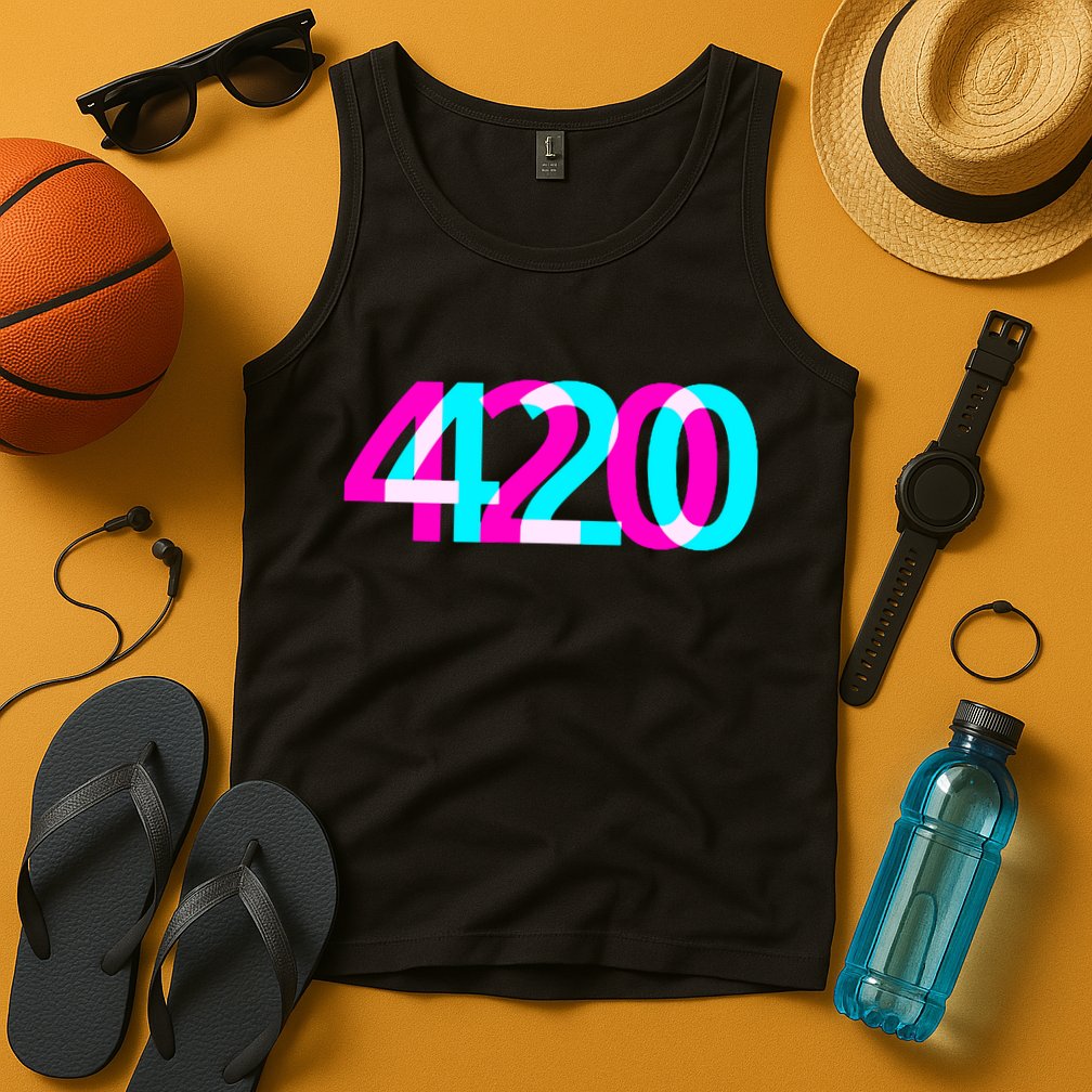 420 Stoner Weed Cannabis Marijuana Kush Joint Tank Top