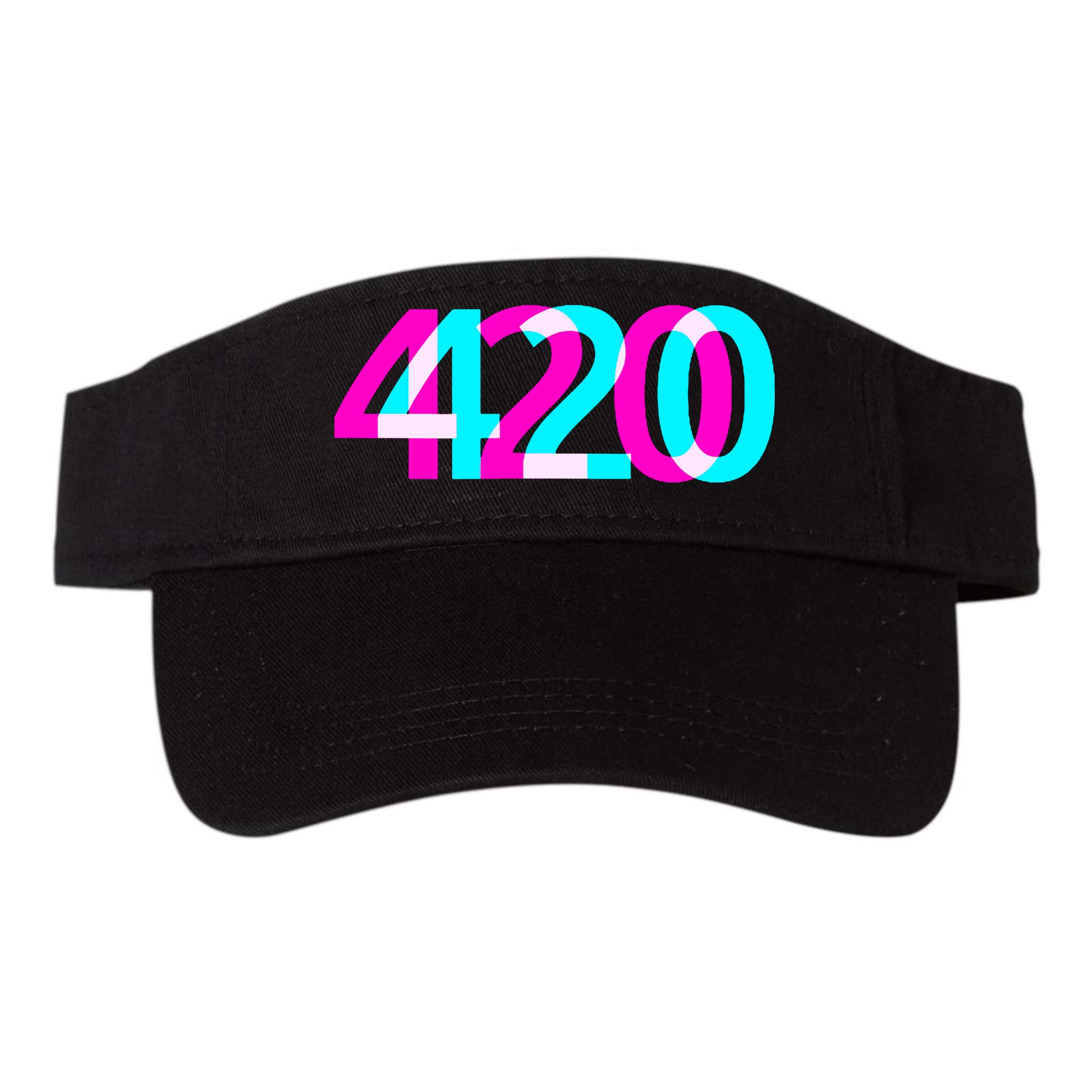 420 Stoner Weed Cannabis Marijuana Kush Joint Visor