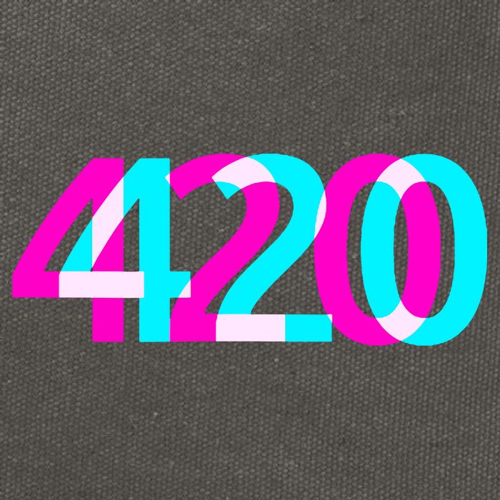 420 Stoner Weed Cannabis Marijuana Kush Joint Cotton Canvas Backpack