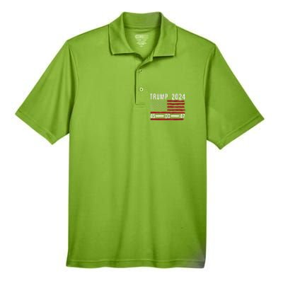 47 Trump 2024 Men's Origin Performance Piqué Polo