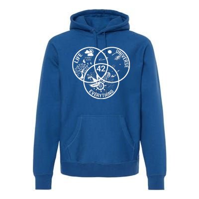 42 The Answer To Life The Universe And Everything Premium Hoodie