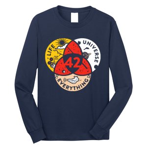 42 The Answer To Life The Universe And Everything Long Sleeve Shirt