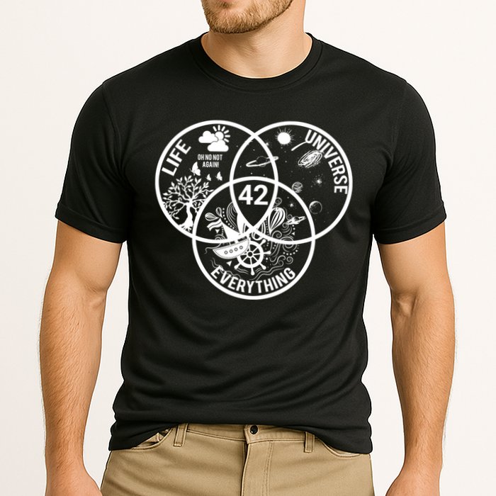 42 The Answer To Life The Universe And Everything Gift Cooling Performance Crew T-Shirt
