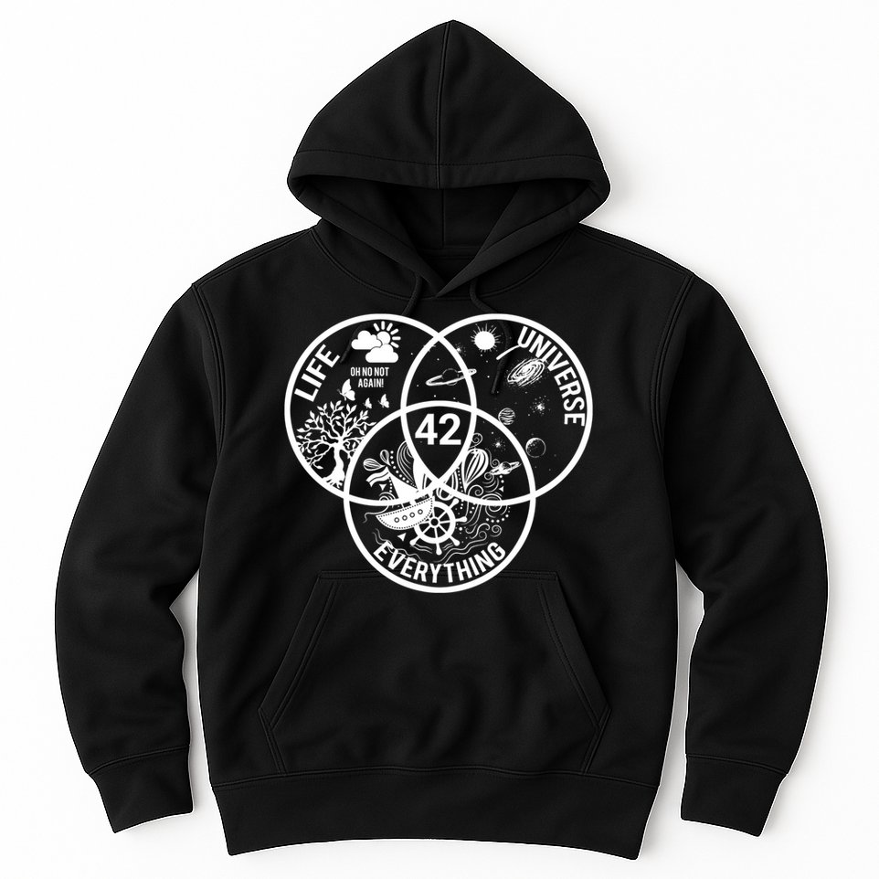 42 The Answer To Life The Universe And Everything Gift Hoodie