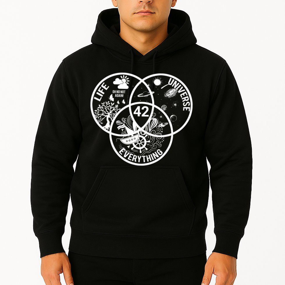 42 The Answer To Life The Universe And Everything Gift Hoodie
