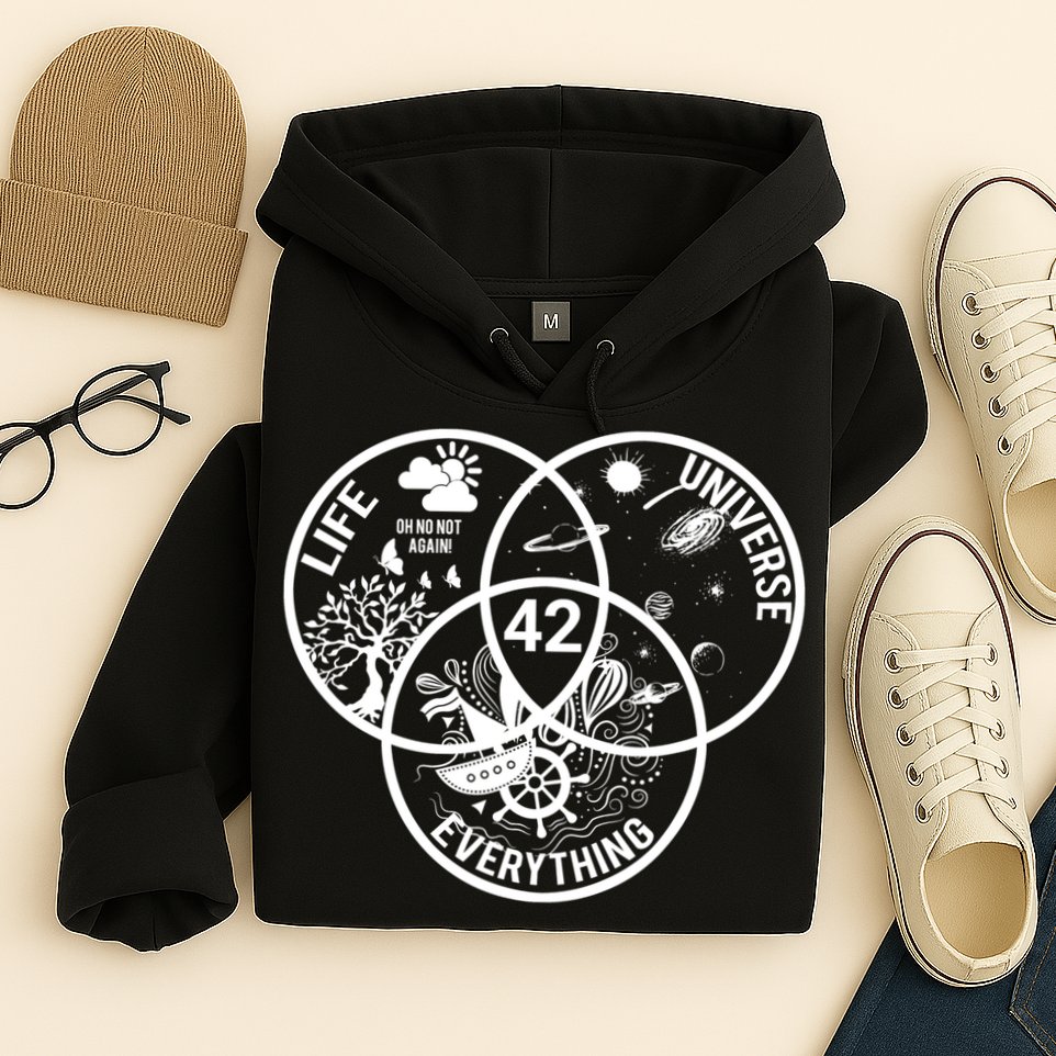 42 The Answer To Life The Universe And Everything Gift Hoodie