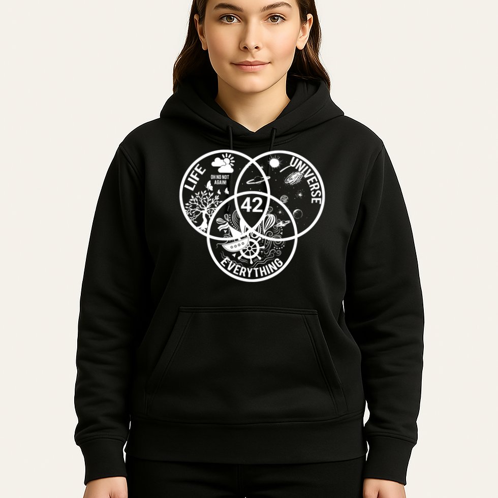 42 The Answer To Life The Universe And Everything Gift Hoodie
