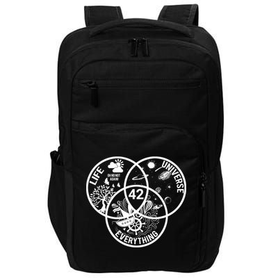 42 The Answer To Life The Universe And Everything Gift Impact Tech Backpack