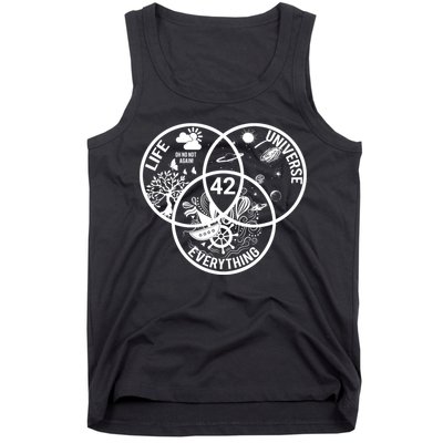 42 The Answer To Life The Universe And Everything Gift Tank Top