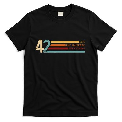 42 The Answer To Life The Universe And Everything T-Shirt