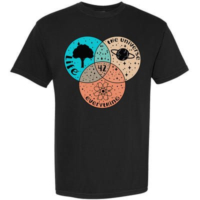 42 The Answer To Life Universe And Everything Astronomer Garment-Dyed Heavyweight T-Shirt