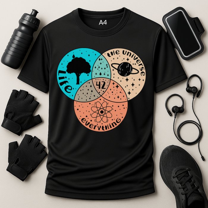 42 The Answer To Life Universe And Everything Astronomer Performance Shirt