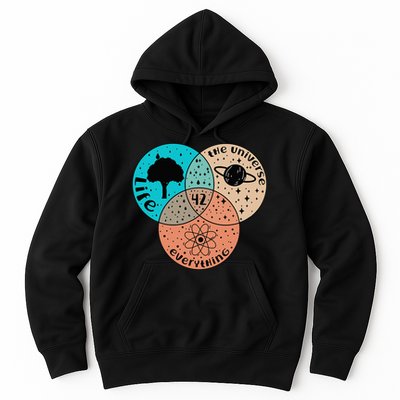 42 The Answer To Life Universe And Everything Astronomer Hoodie