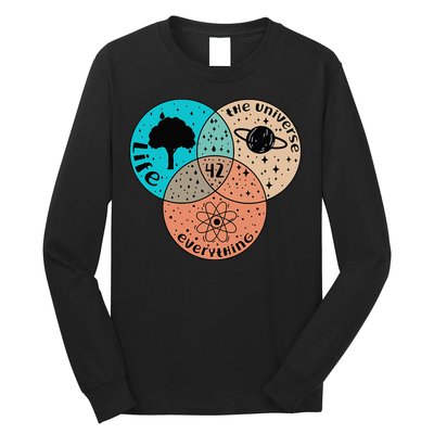 42 The Answer To Life Universe And Everything Astronomer Long Sleeve Shirt