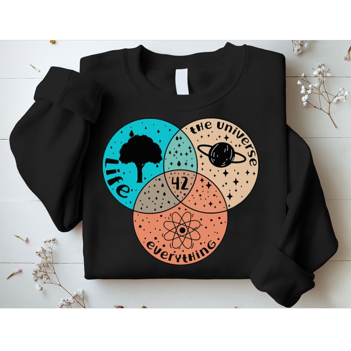 42 The Answer To Life Universe And Everything Astronomer Sweatshirt