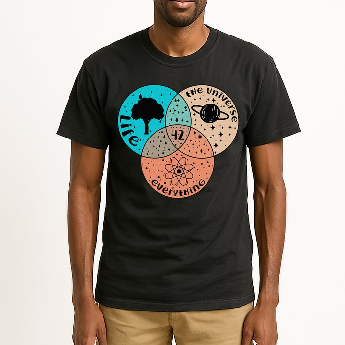 42 The Answer To Life Universe And Everything Astronomer Tall T-Shirt