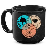 42 The Answer To Life Universe And Everything Astronomer 15oz Campfire Ceramic Mug