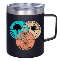 42 The Answer To Life Universe And Everything Astronomer 12oz Stainless Steel Coffee Mug