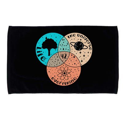 42 The Answer To Life Universe And Everything Astronomer Microfiber Hand Towel