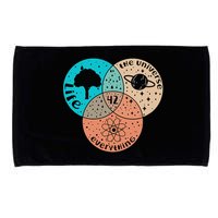 42 The Answer To Life Universe And Everything Astronomer Microfiber Hand Towel