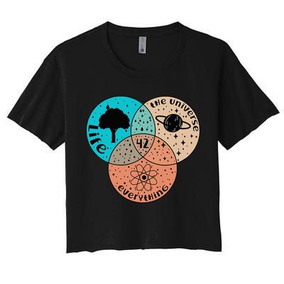 42 The Answer To Life Universe And Everything Astronomer Crop Top