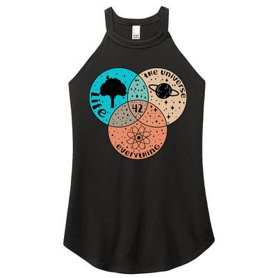 42 The Answer To Life Universe And Everything Astronomer Women's Perfect Tri Rocker Tank
