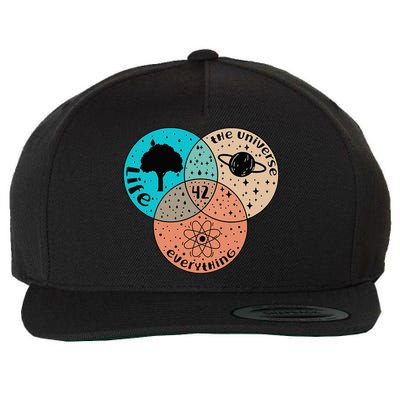 42 The Answer To Life Universe And Everything Astronomer Wool Snapback Cap