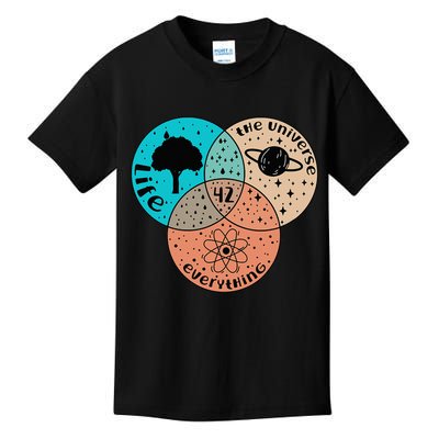 42 The Answer To Life Universe And Everything Astronomer Kids T-Shirt