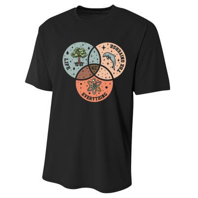 42 The Answer To Life Universe And Everything Astronomer Performance Sprint T-Shirt